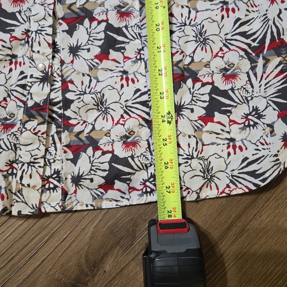 Roper Pearl Snap Western Rodeo Cowboy Long Sleeve Shirt Embroidered Mens XL - Picture 7 of 7